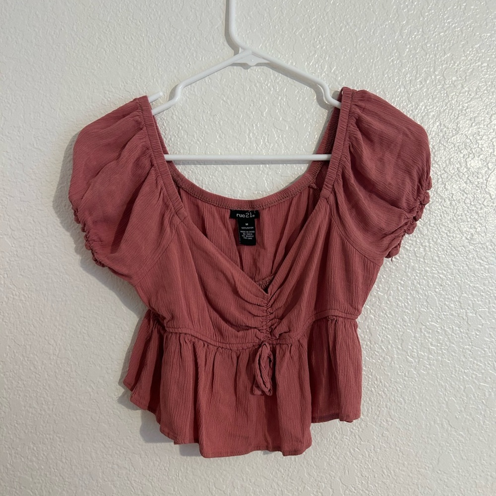 cropped blouse